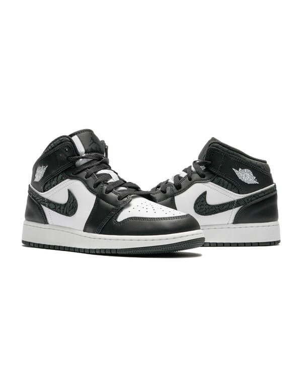 AIR JORDAN 1 MID SE (GS) 'Panda Elephant' | FB9909-001